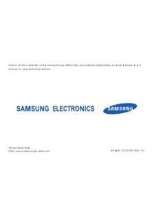 Samsung Valencia manual